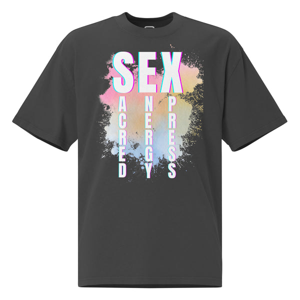 Sacred Oversized faded t-shirt